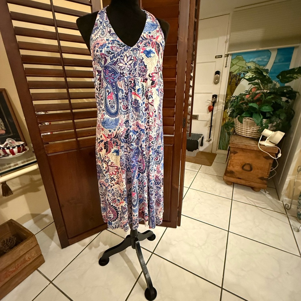 Tommy Bahama Multicolor Sleeveless Dress